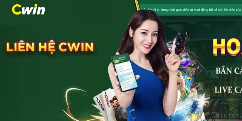 Liên hệ nhân viên khi quên mật khẩu Cwin